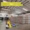 5Seconds Brand Steel Pallet Jack, 5000lb Cap., 48 x 27 Fork Size, Adj. Pallet Jack with Scale  Yellow & Black 555011 - alternate 4